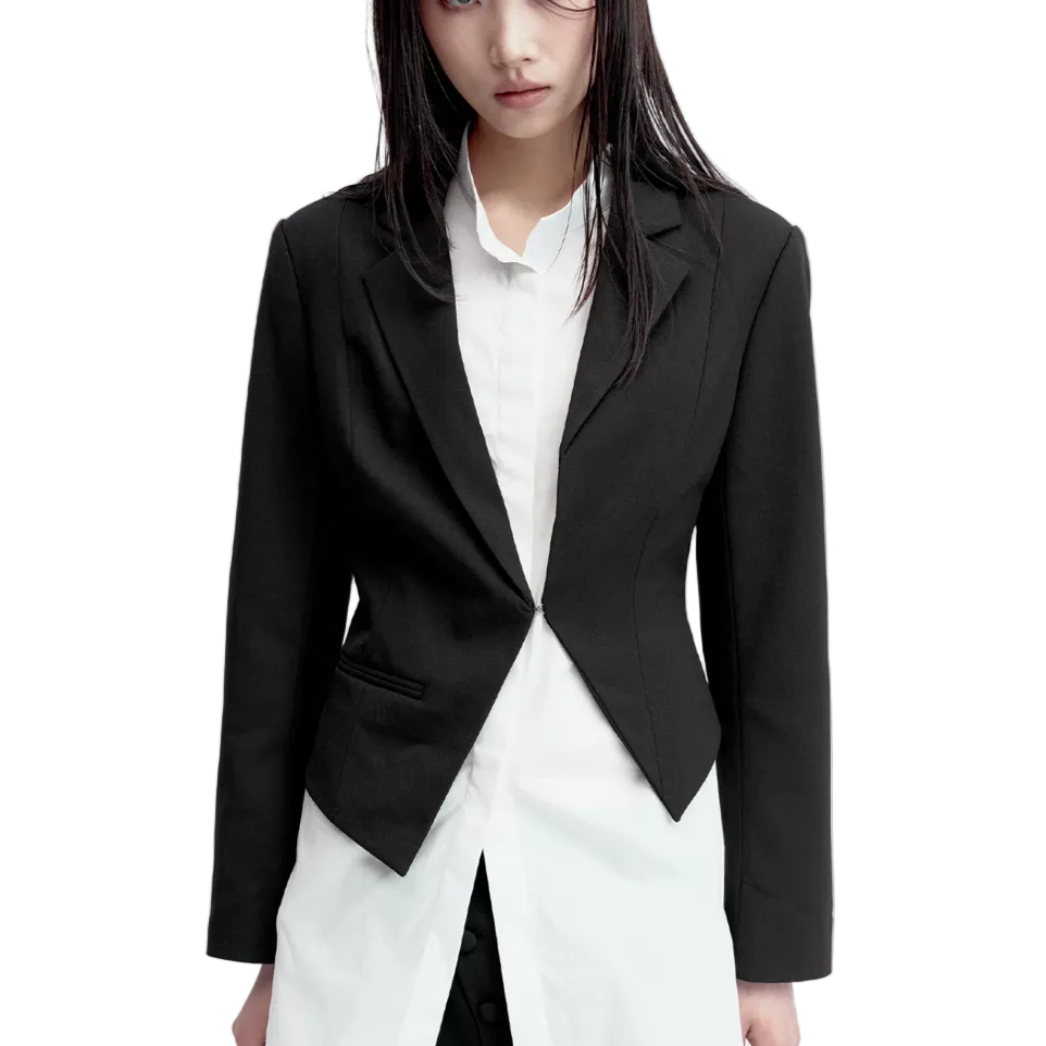 Slit-Waisted Jacket