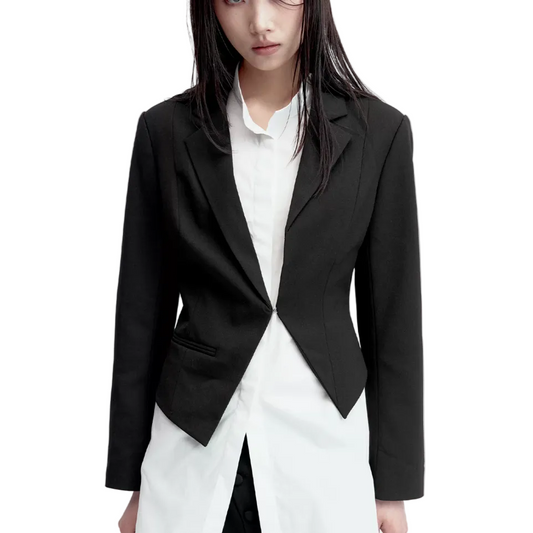 Slit-Waisted Jacket
