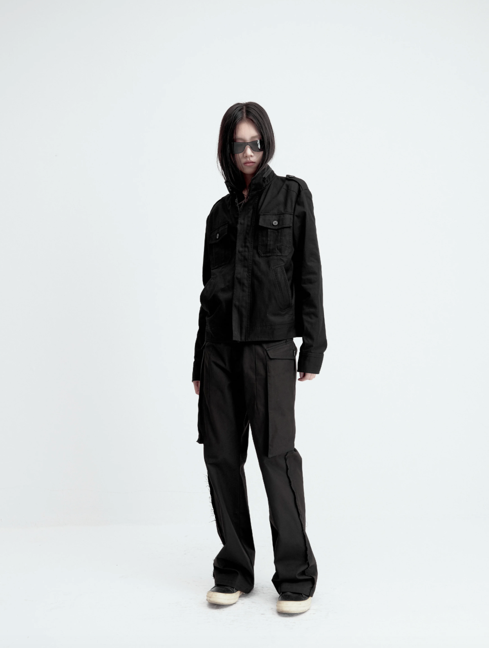 M65 shooting zipper jacket