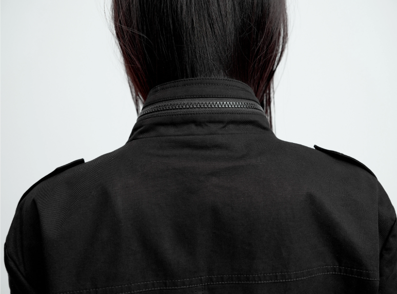 M65 shooting zipper jacket