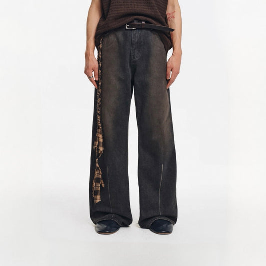Distressed Blood Stain Jeans