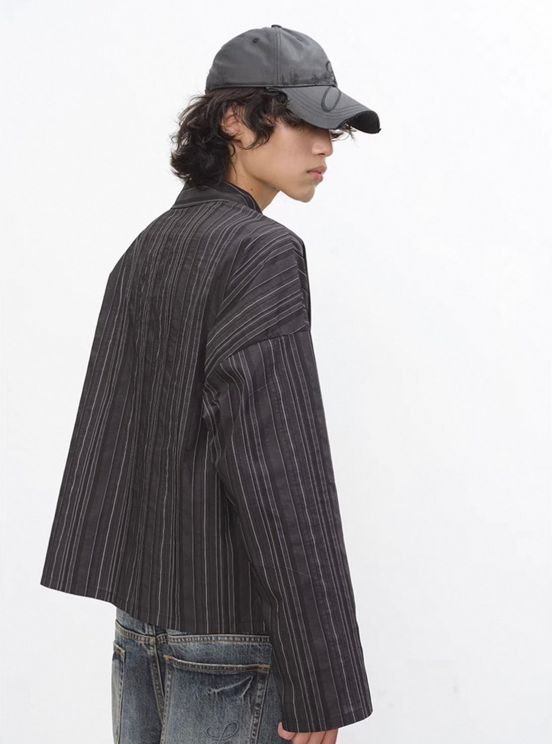 Wax Coating Peaked Cap