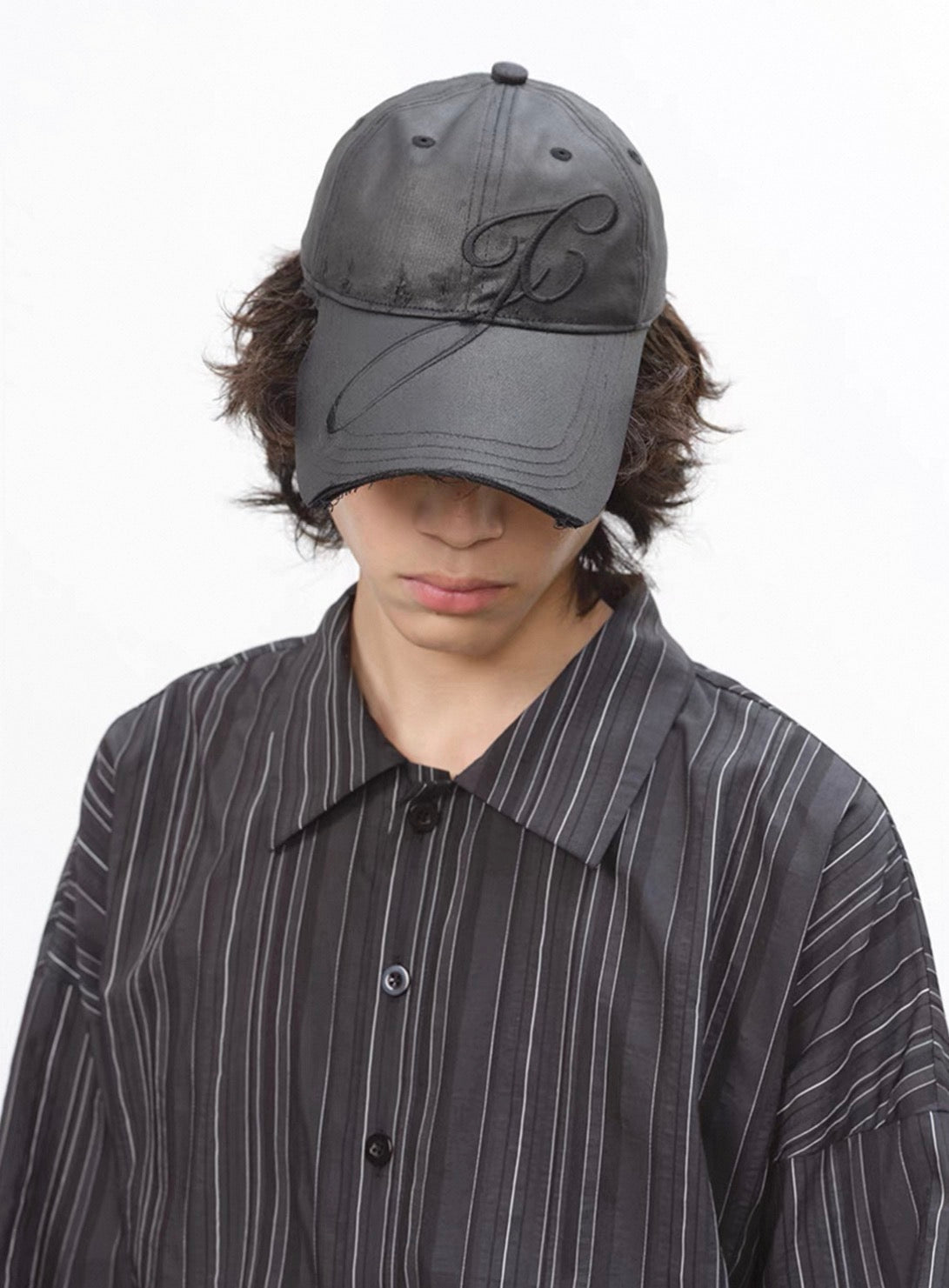 Wax Coating Peaked Cap