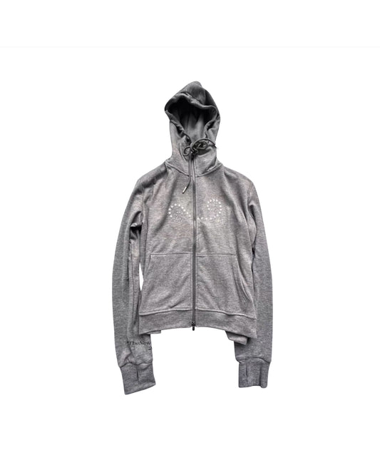 Angel gray zip hoodie