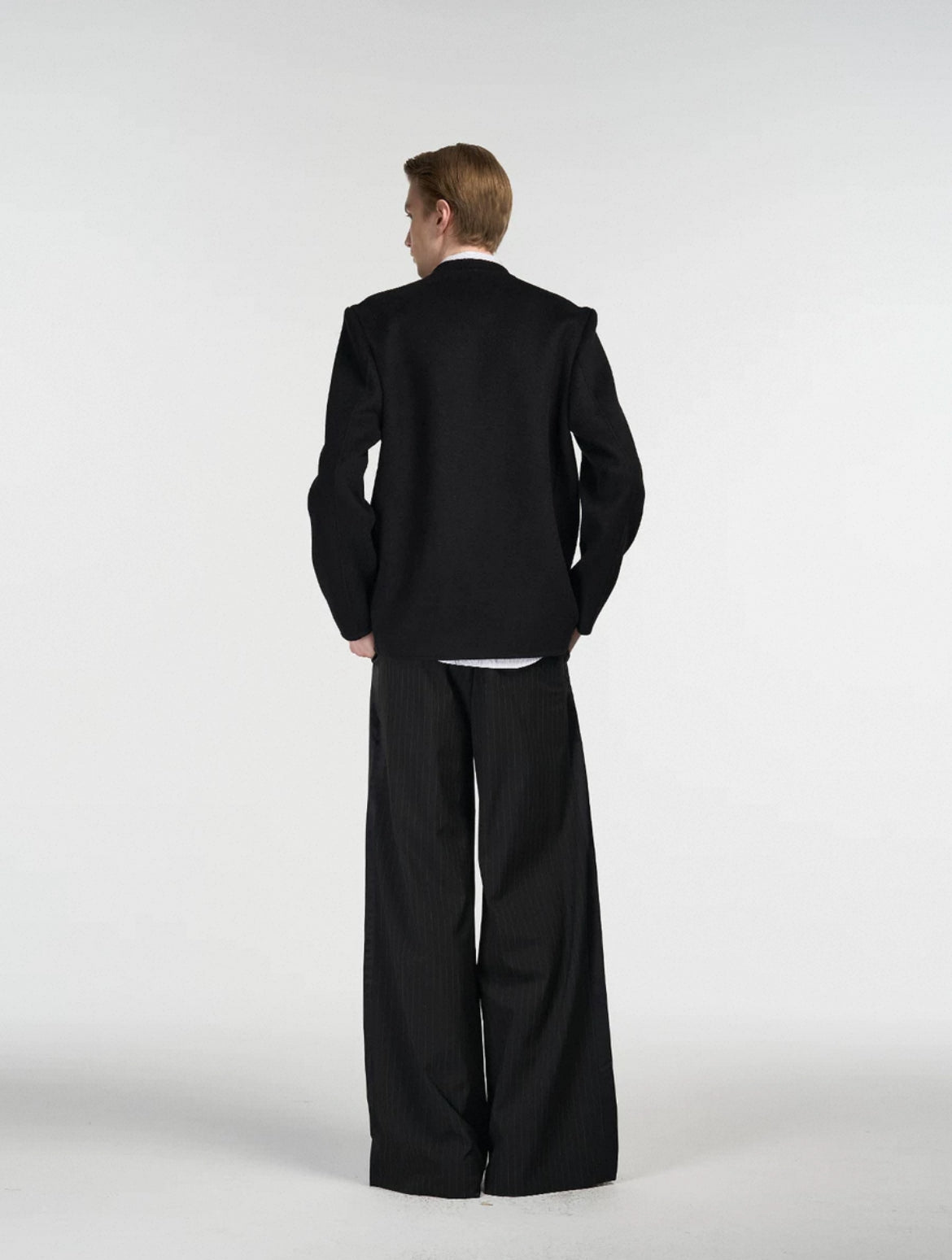 Smoking Stripe Side Line Trousers
