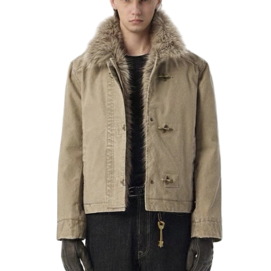 Hunting Fur Collar Paddet Jacket
