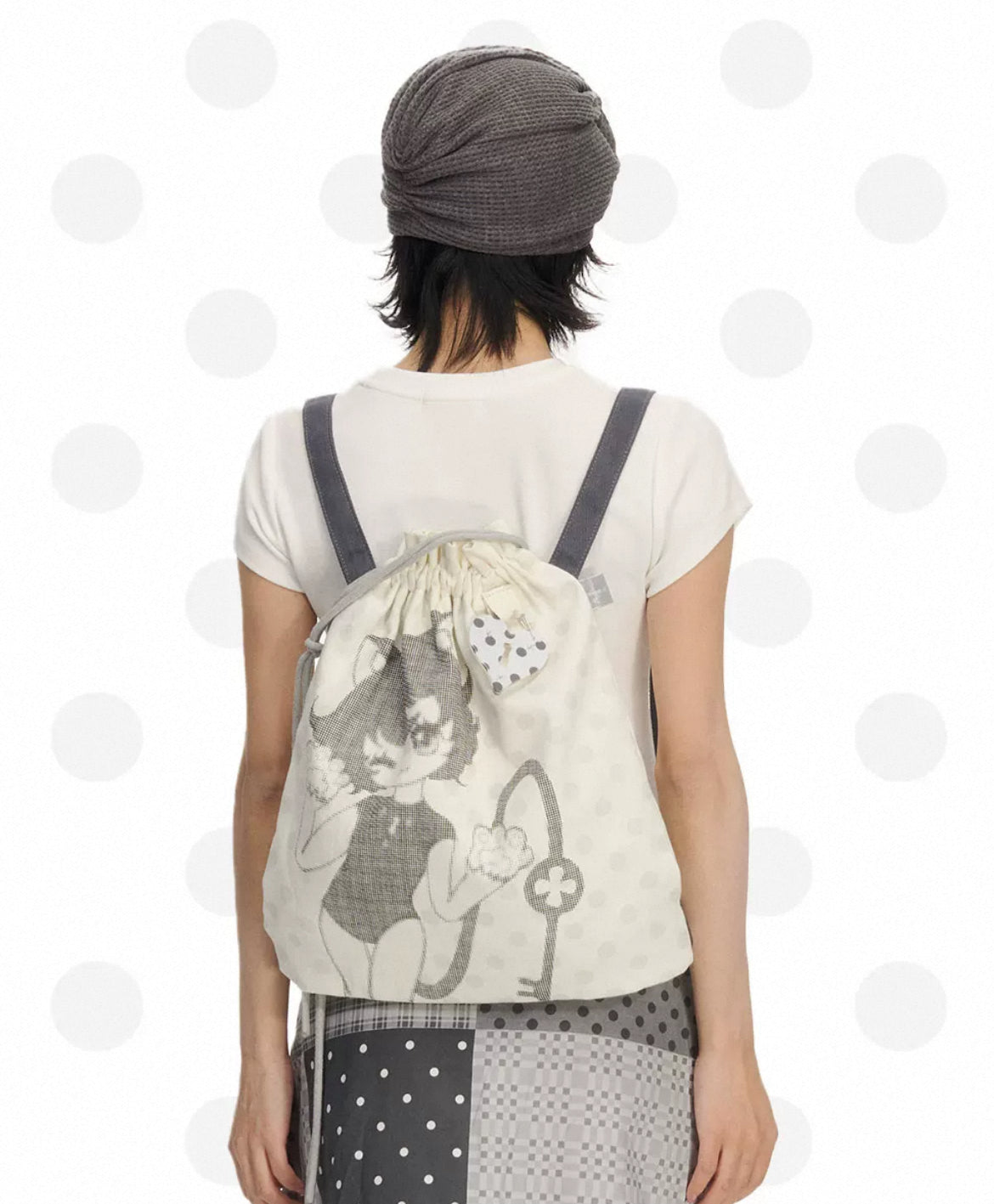 Mimora polka dot Knapsack
