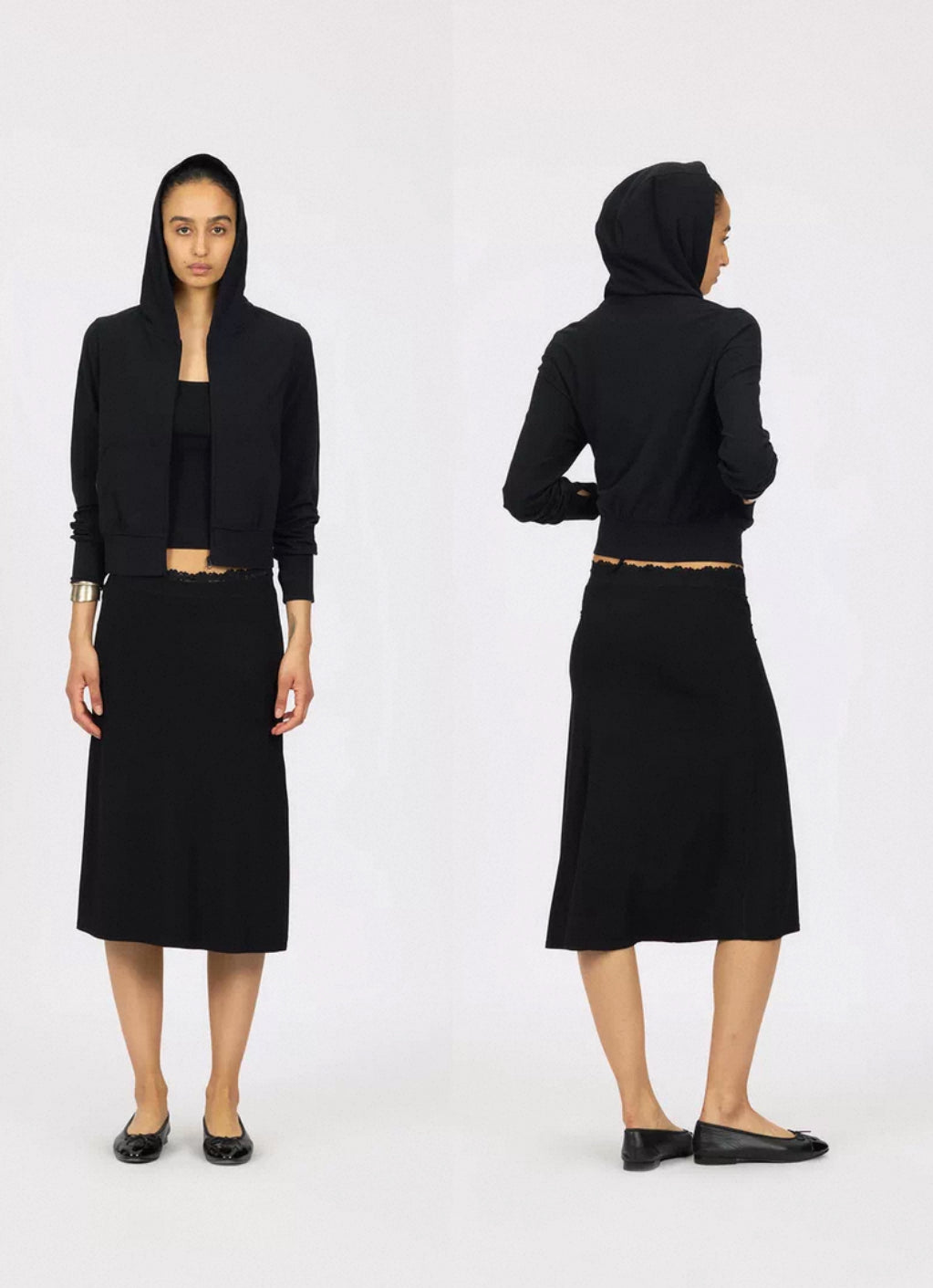 Soft Smock Zip-Up Hoodie