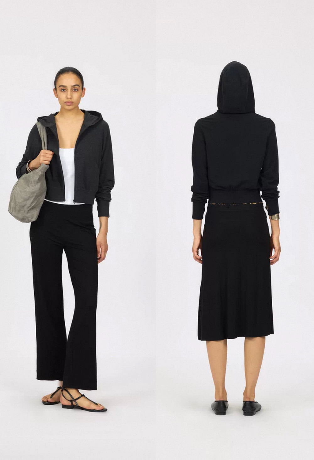 Soft Smock Zip-Up Hoodie