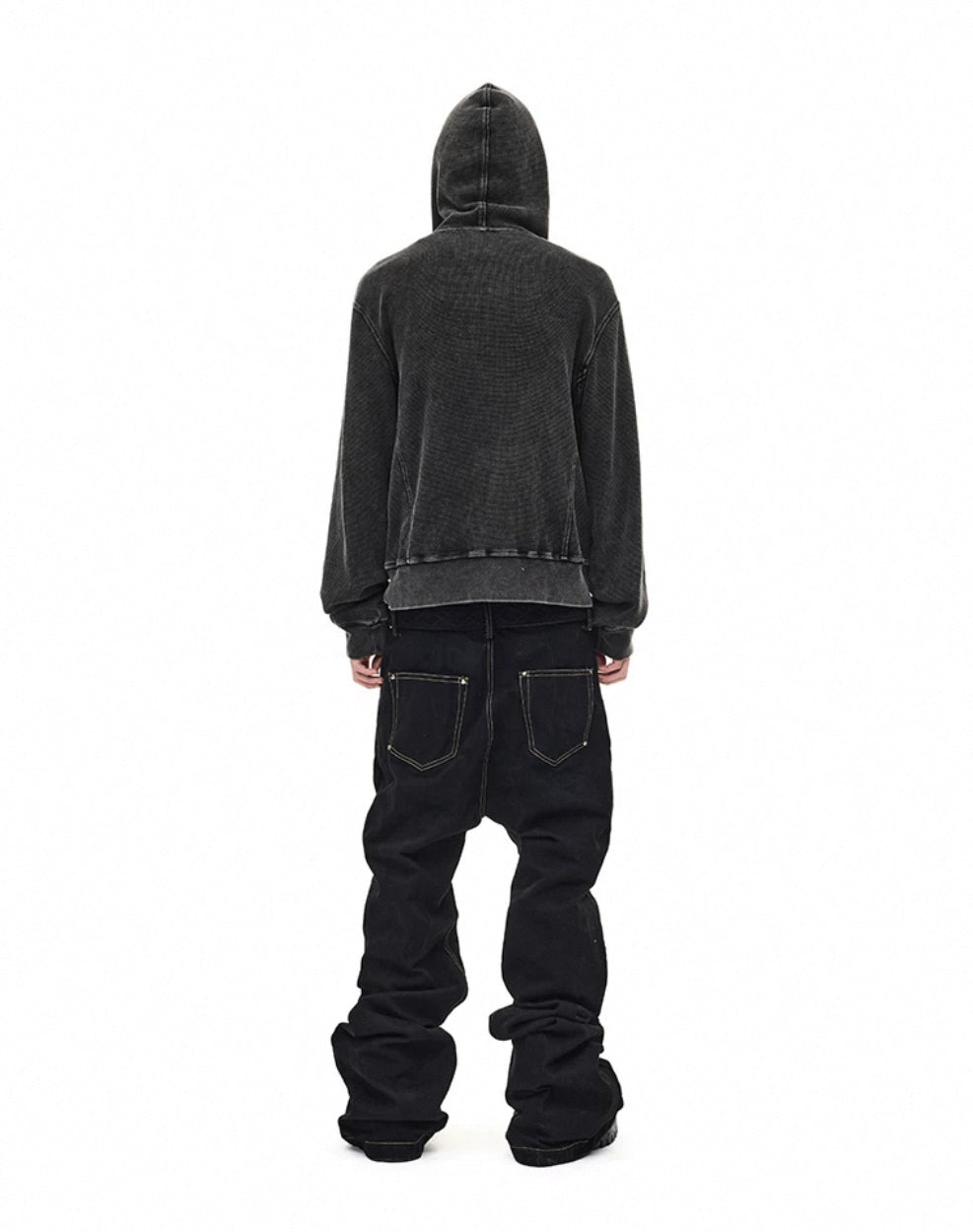 Studs Zip Hoodie