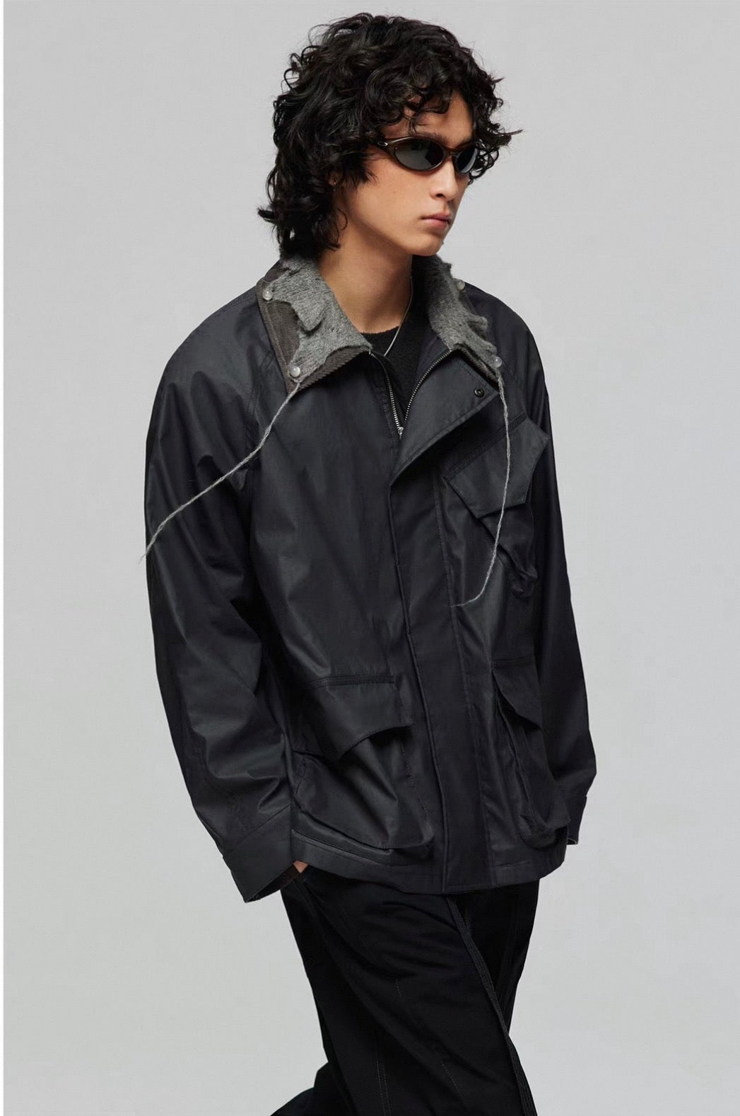 Fleece Collar Hunting Jacket