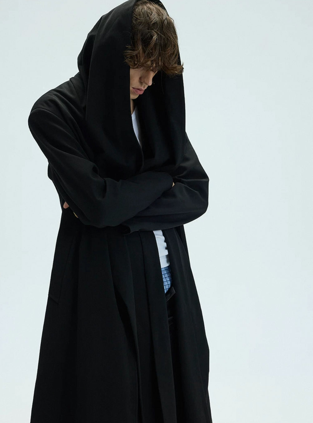 Scarf Docking Long Coat