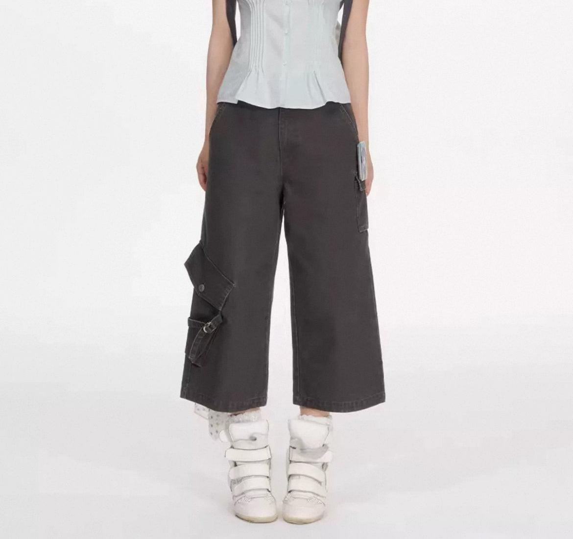 Seven-Duty Wide leg Shorts