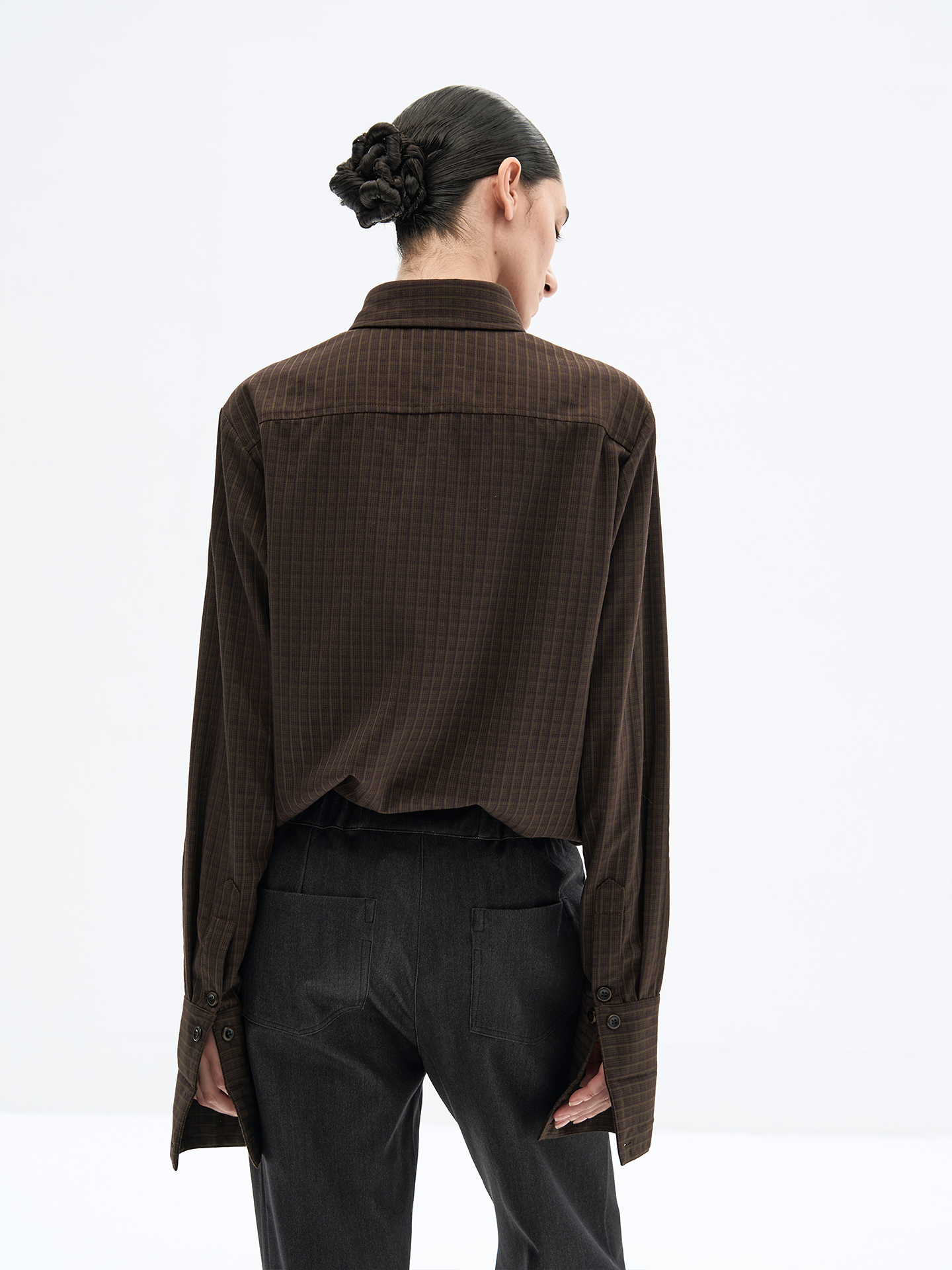 Full-Shoulder Long Sleeve Shirt