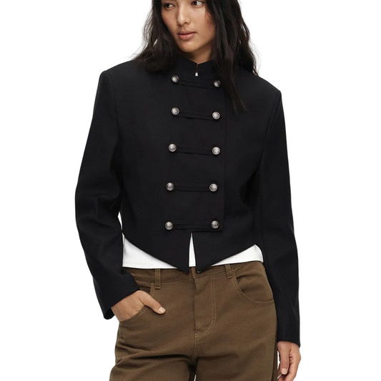 Double-breasted Napoleon jacket