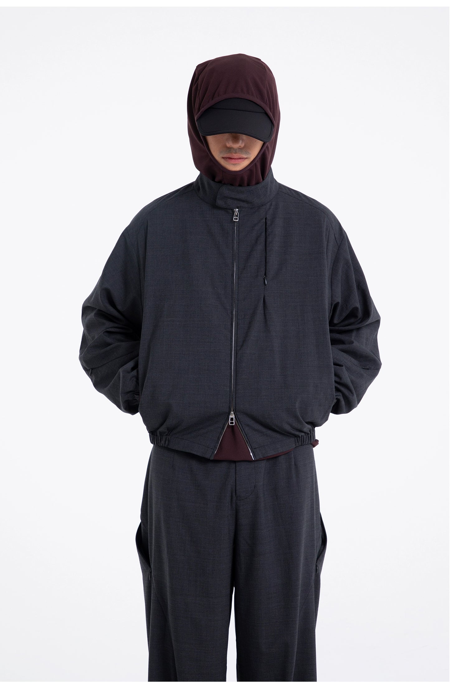 Deconstruct Wool-blend Jacket