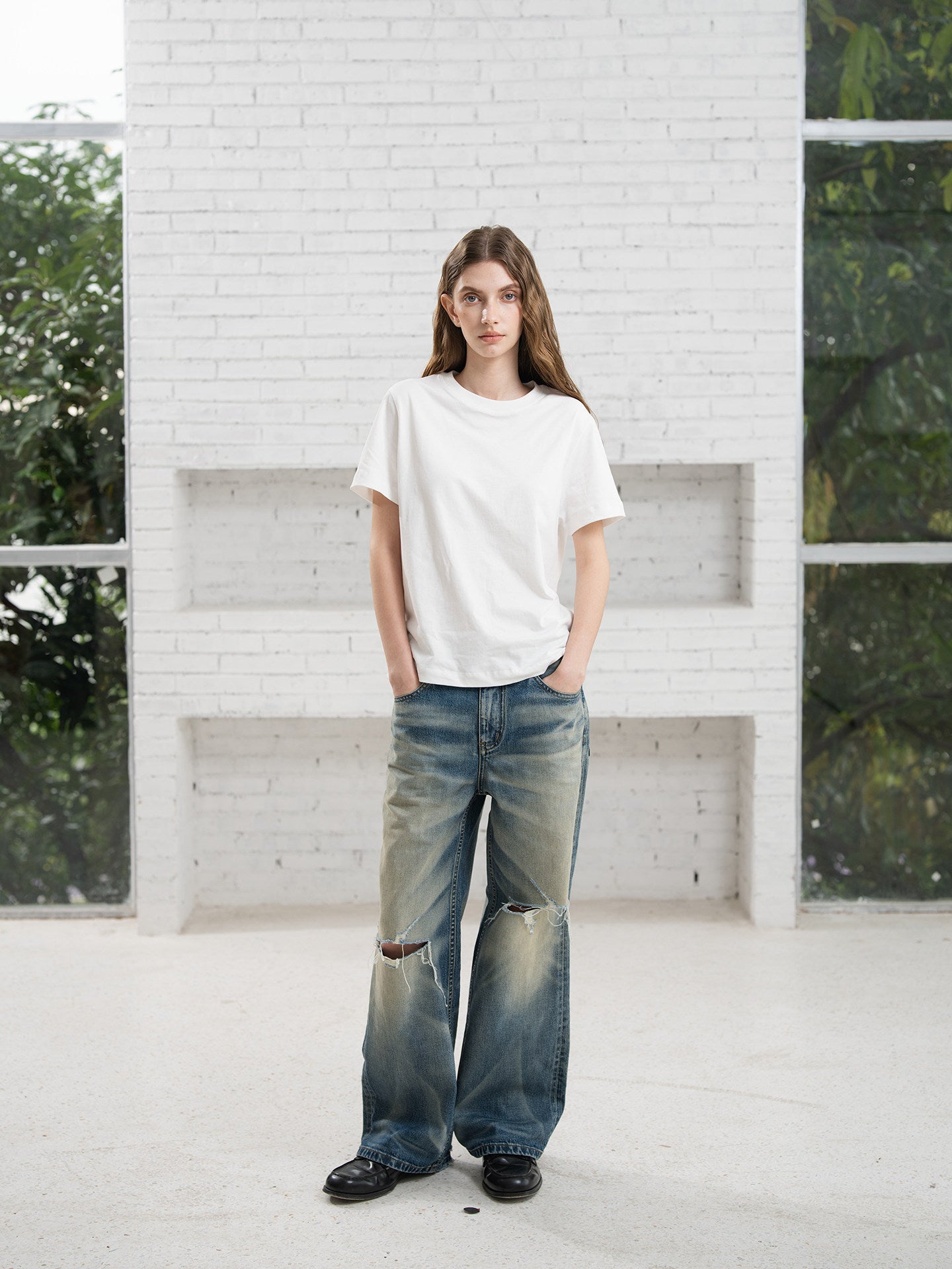 Cloisonné Laser Jeans