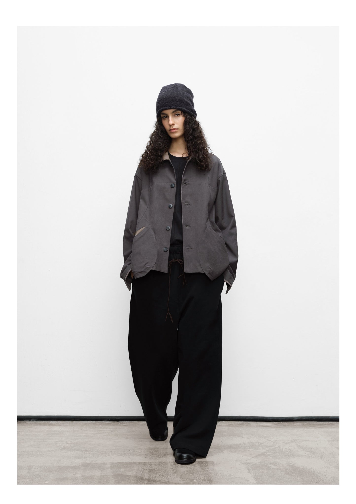 Patch Pocket Cropped Jacket