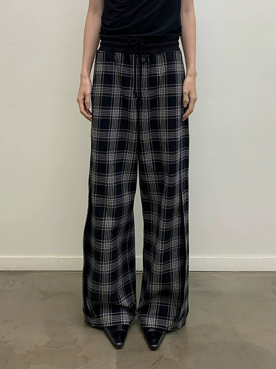 Flip Side Check Trousers