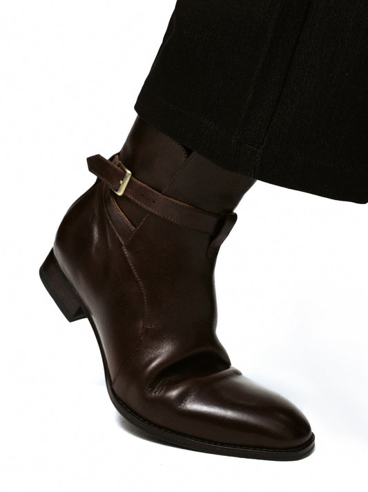 Wrap Strap Ankle Boots