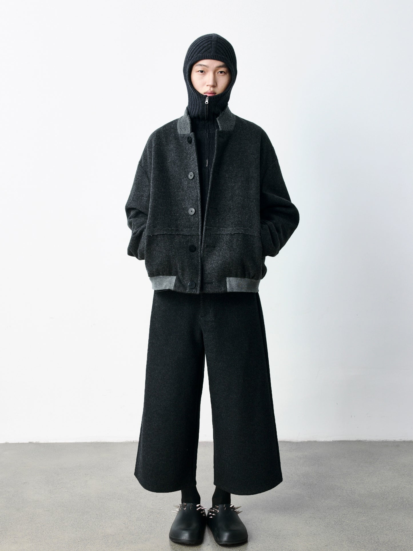 Fleece Color Blocked Jacket