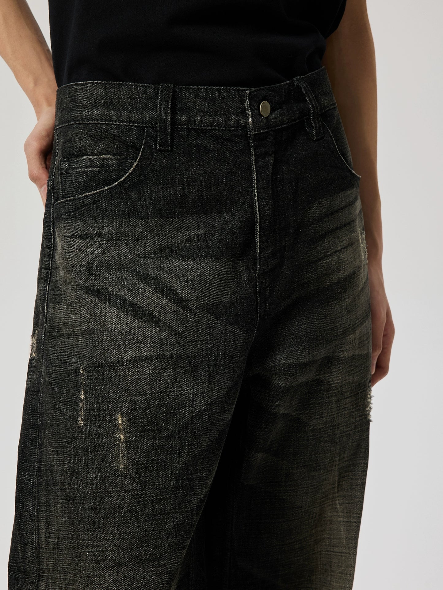 Nevada Wash distressed Jeans