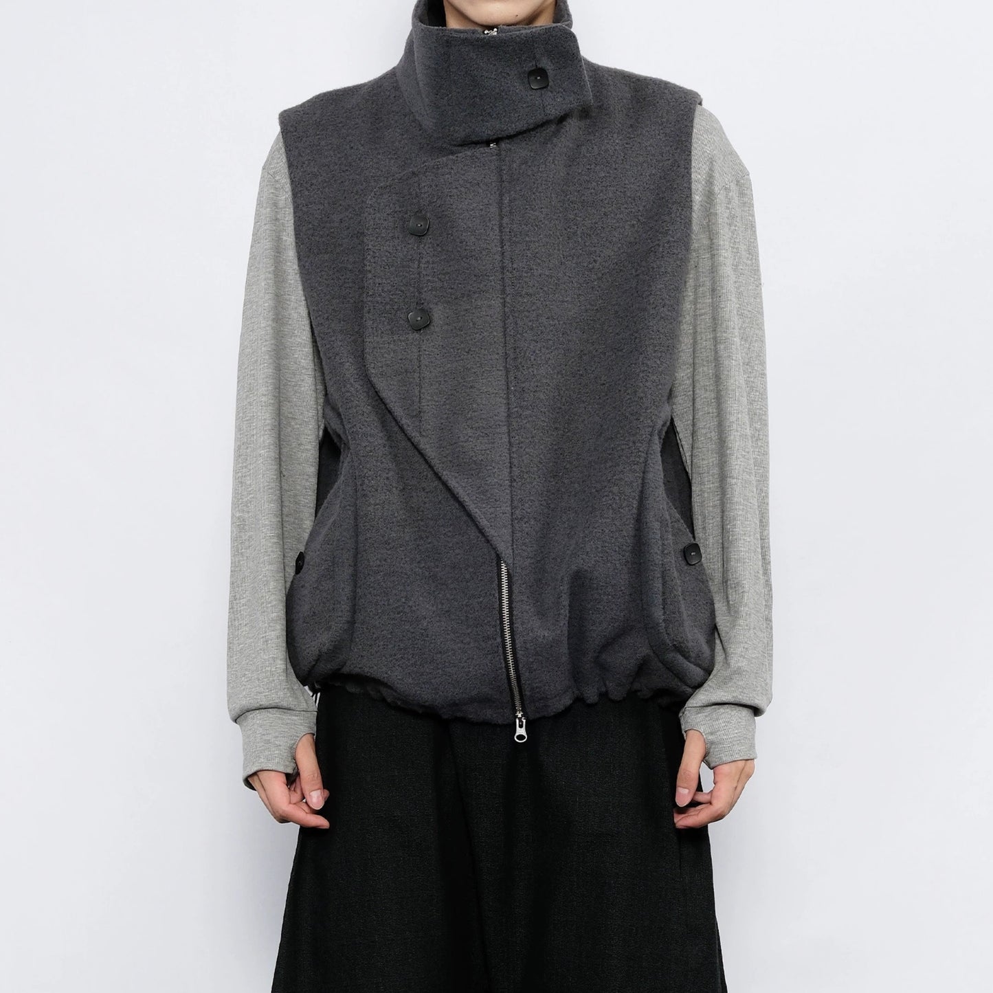 Twill Structure Thick Vest
