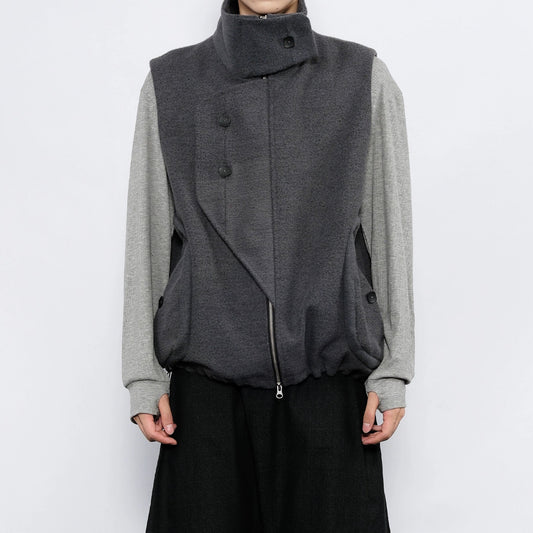 Twill Structure Thick Vest