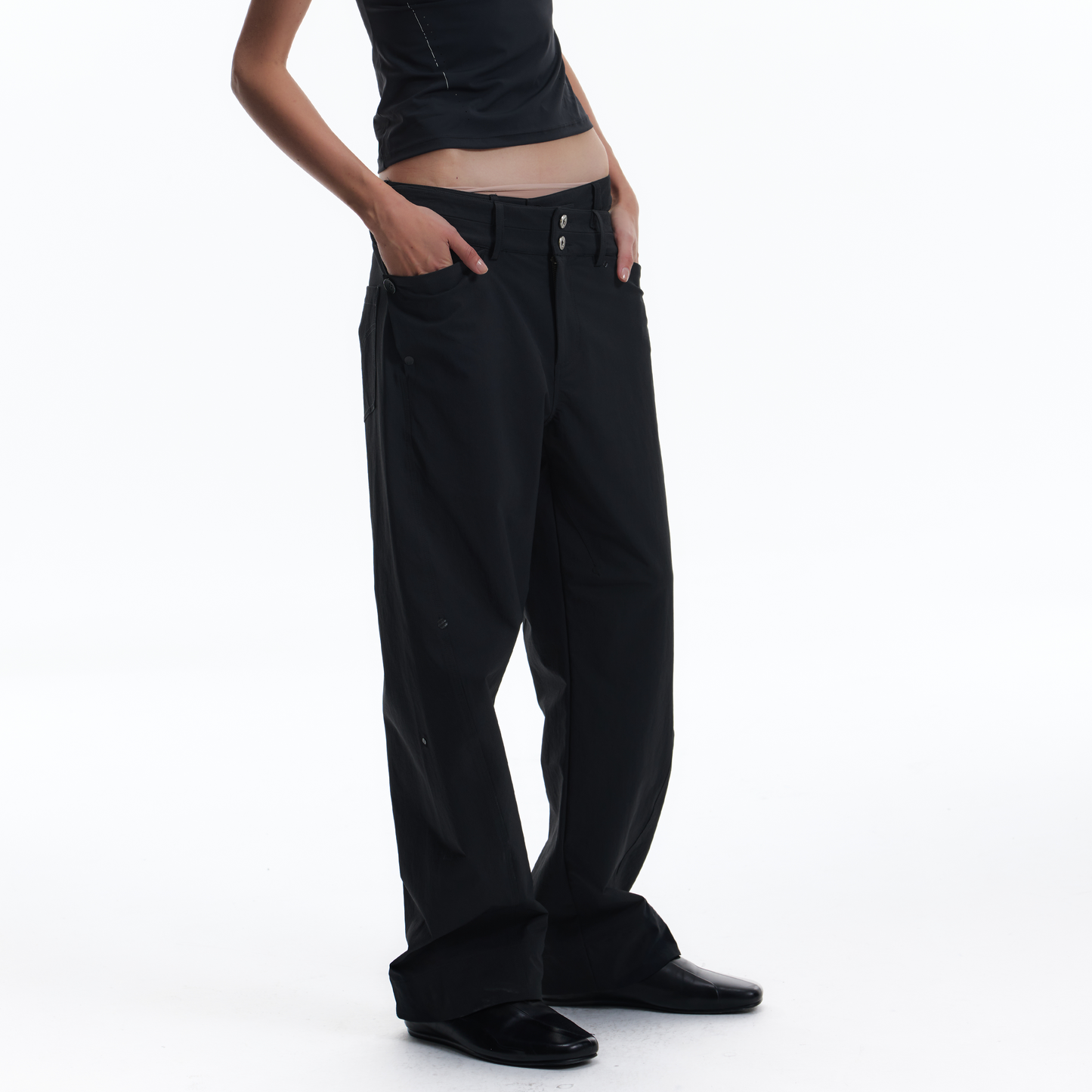 Water proof Double Waist Engineer Trousers
