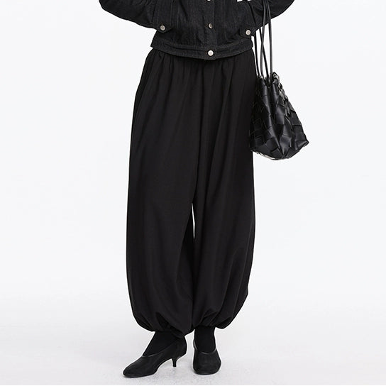 Balloon Wide Leg Pants