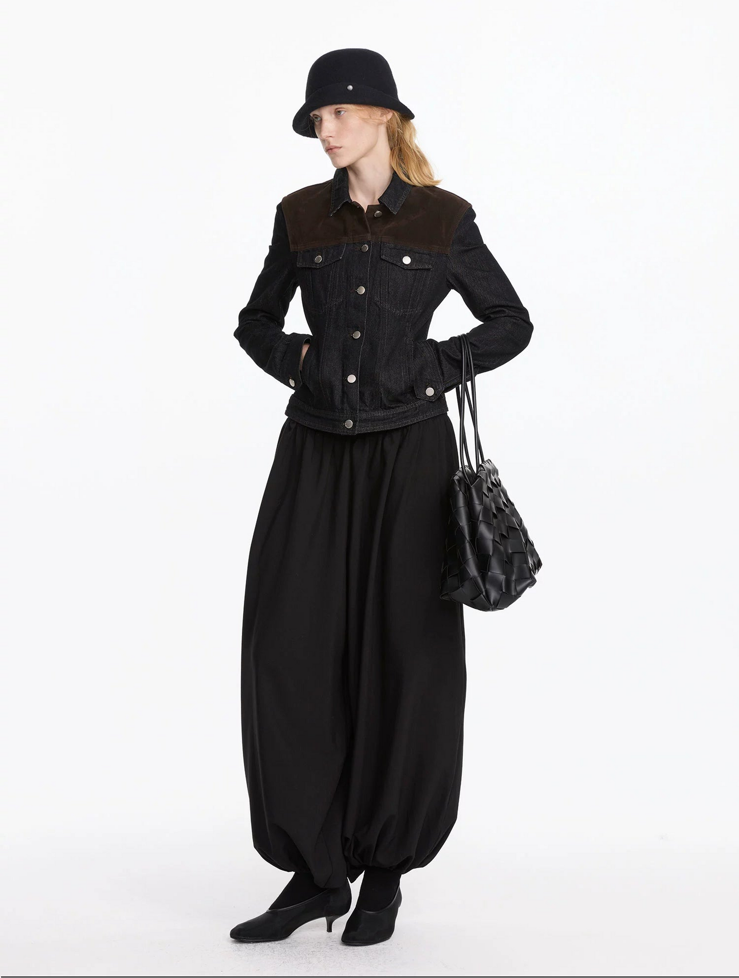 Balloon Wide Leg Pants