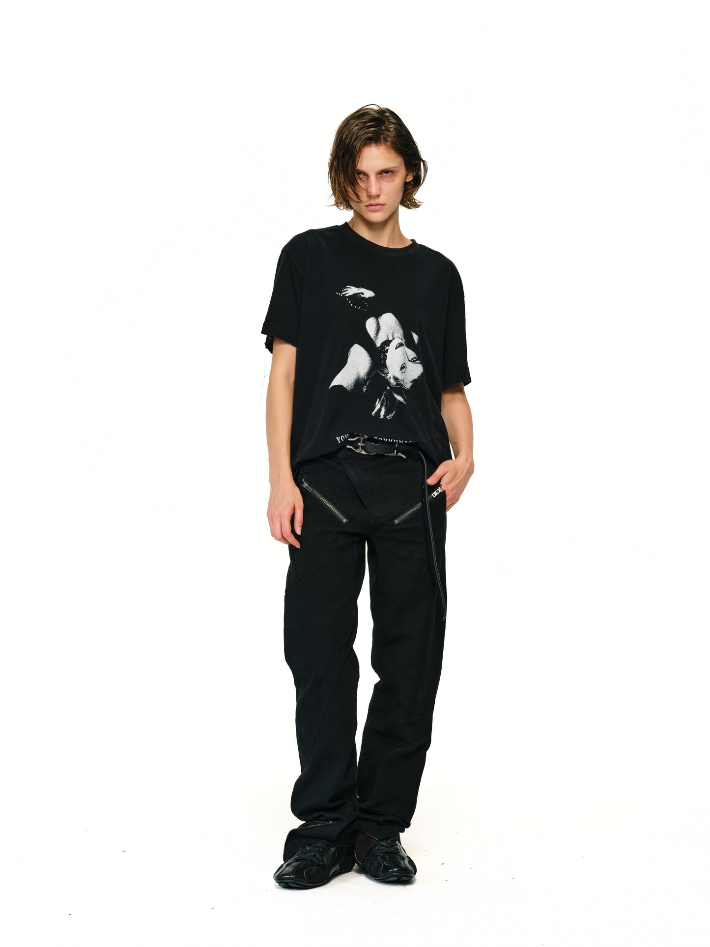 T-Pocket Spiral Slim Fit pants