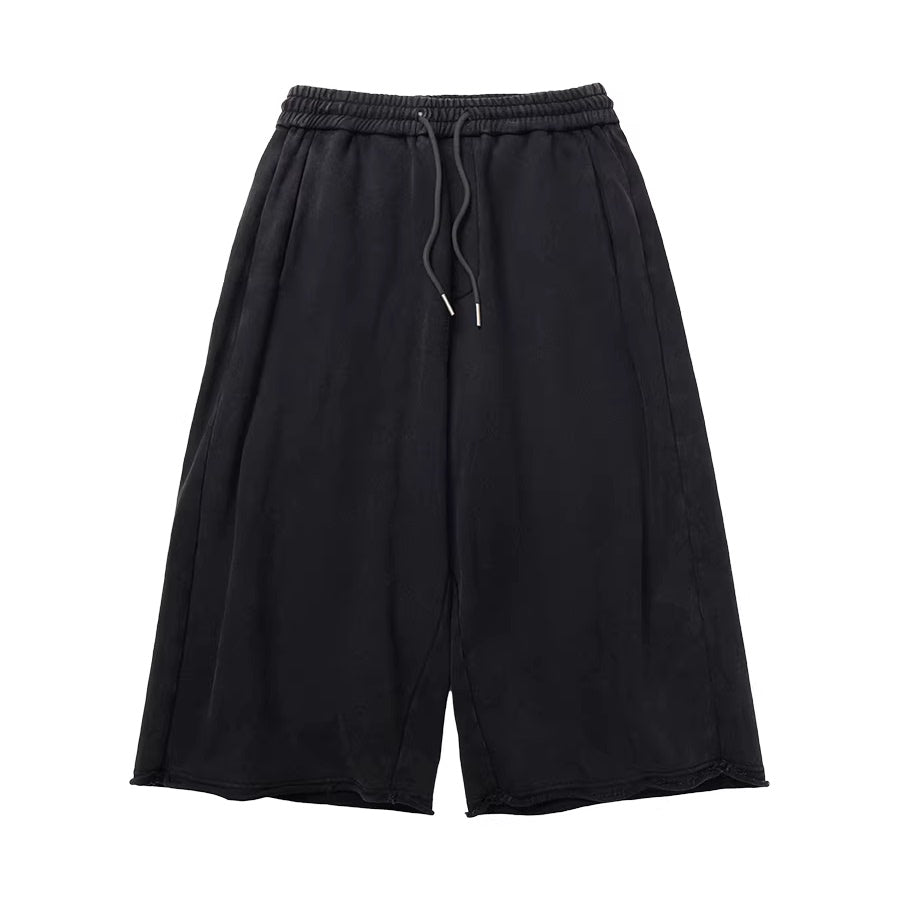 Rolled Edge Sweat Shorts