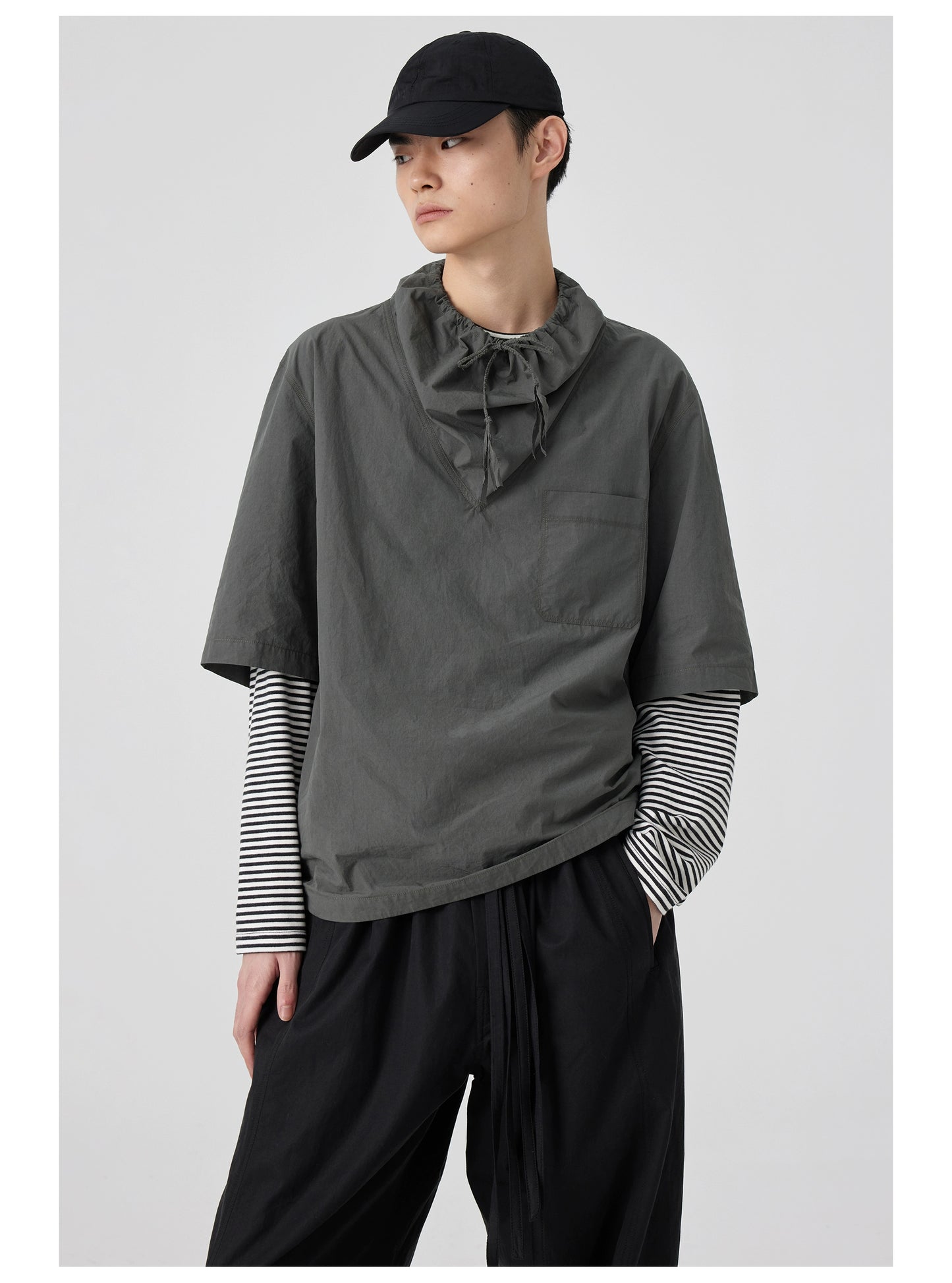 Swing Collar Shirt