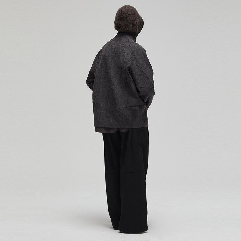 Fleece Stand Collar Jacket