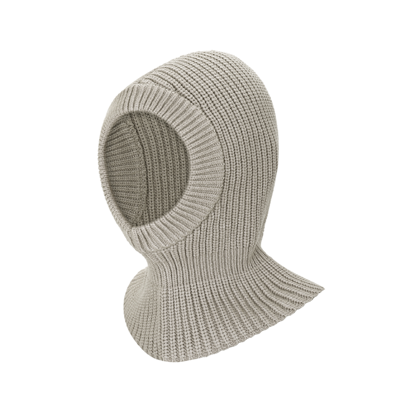 WOOL BLEND KNITTED BALACLAVA