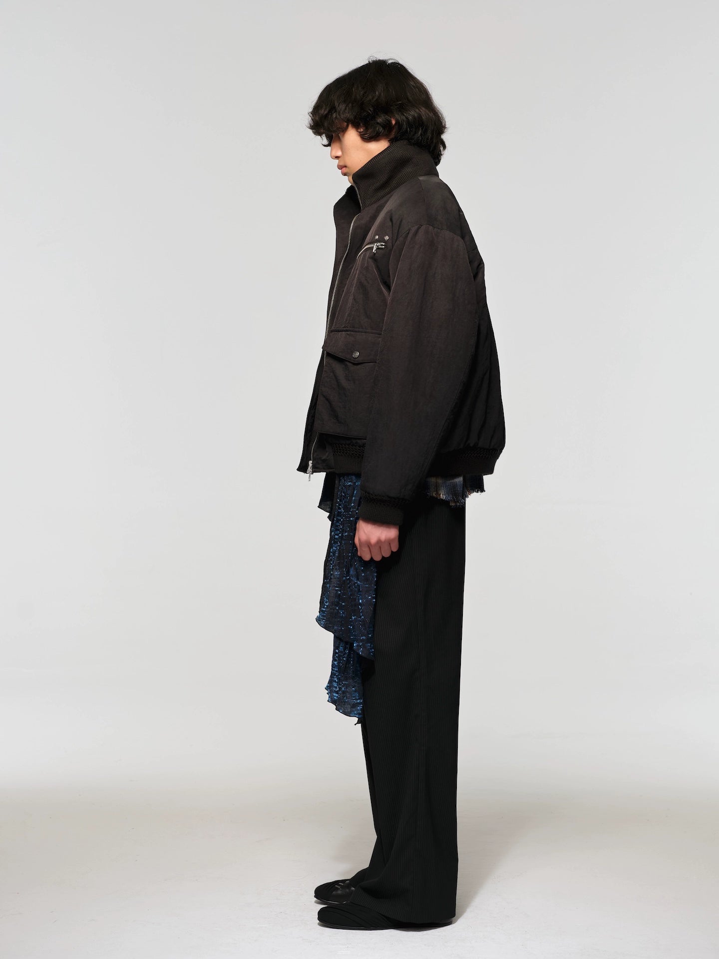 Aviator Bomber Padded Jacket