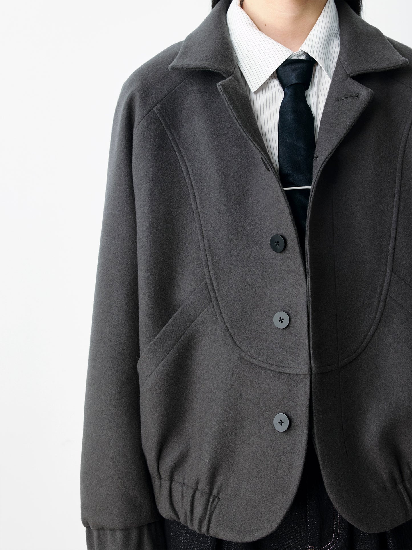 High-Count Wool Jacket