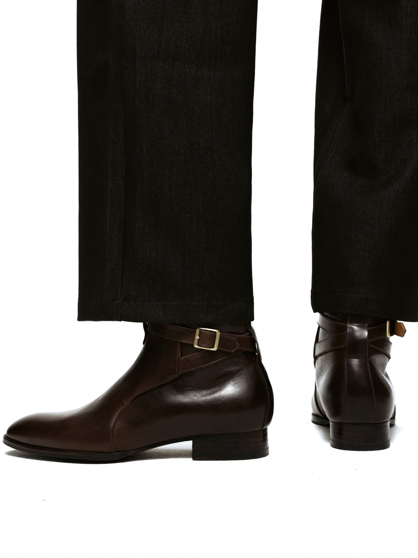 Wrap Strap Ankle Boots