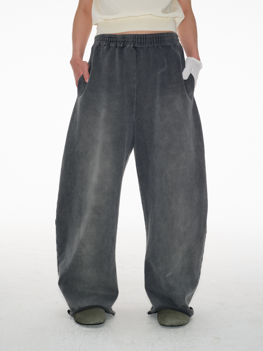 Faded Washed Cocoon Sweatpants