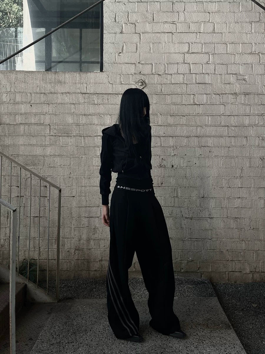 NESPORT collection wide-leg sweatpants