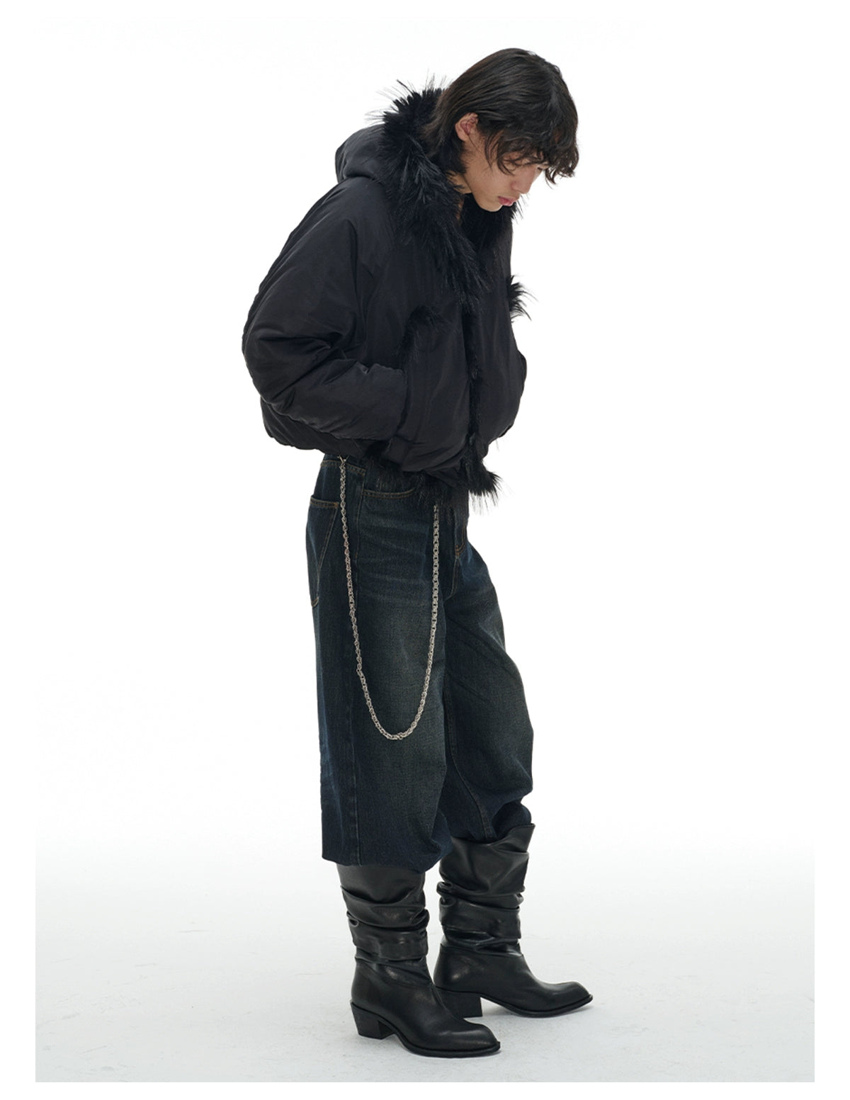 Pleated Knight Boots