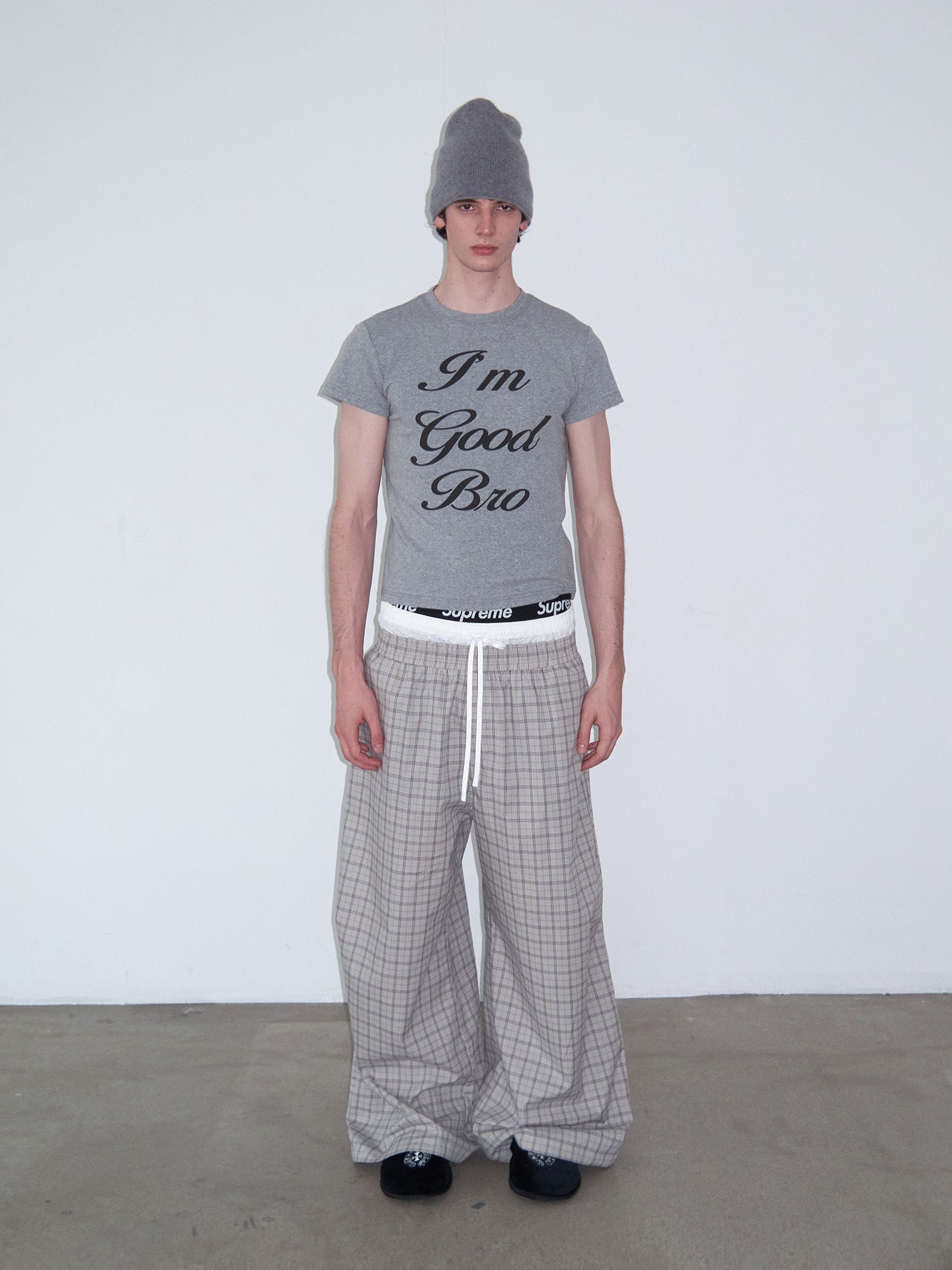 Print Crew Neck tee