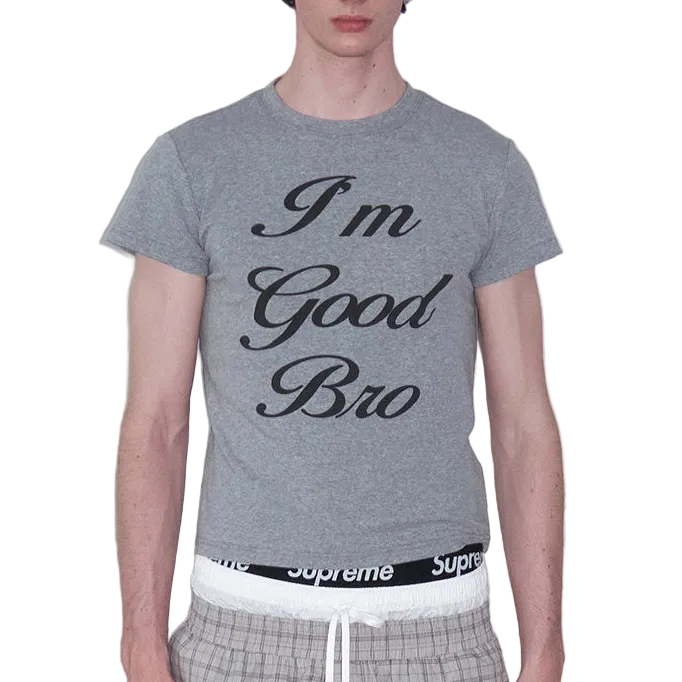 Print Crew Neck tee