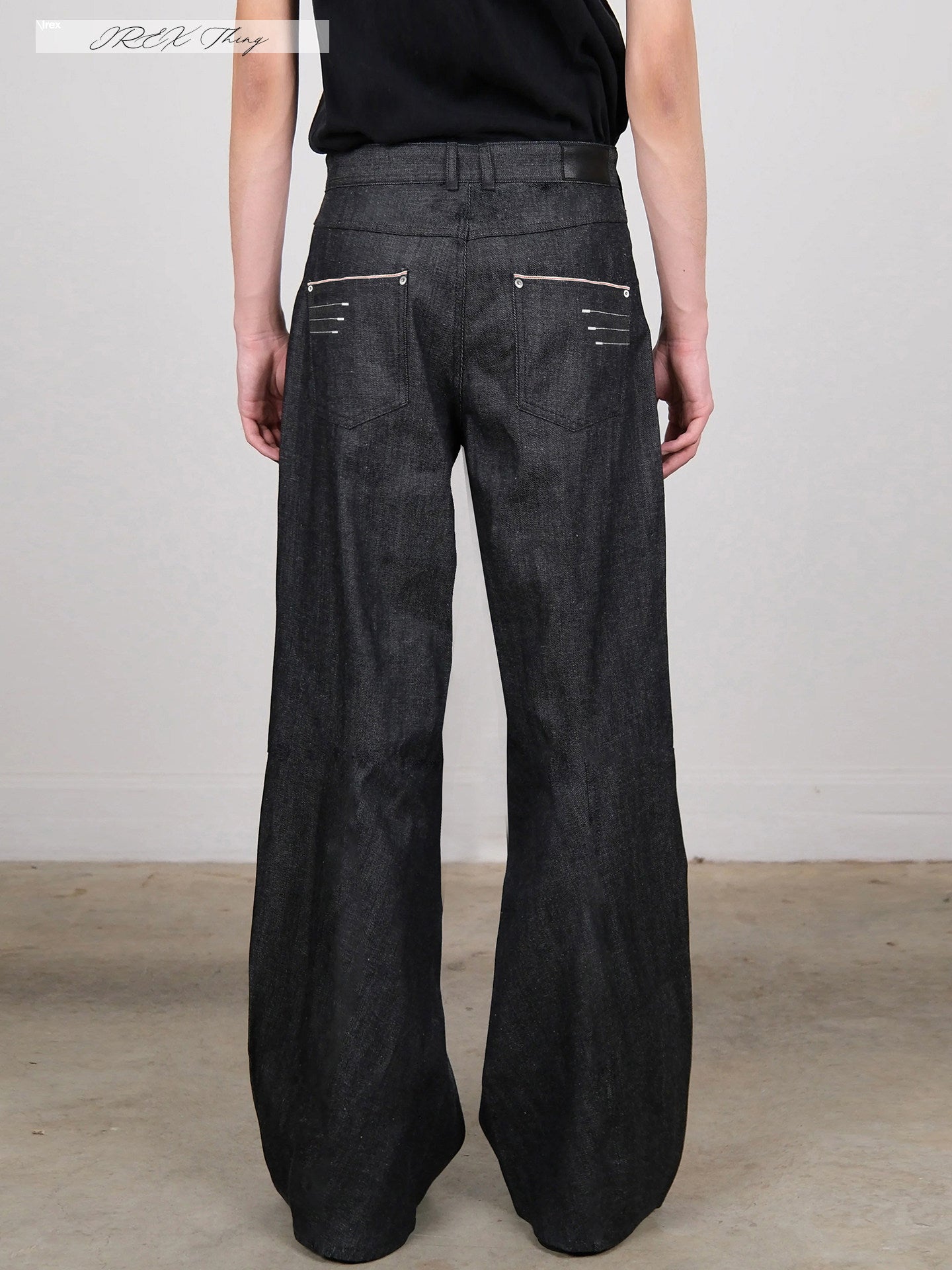 Embroidered Flare Pants