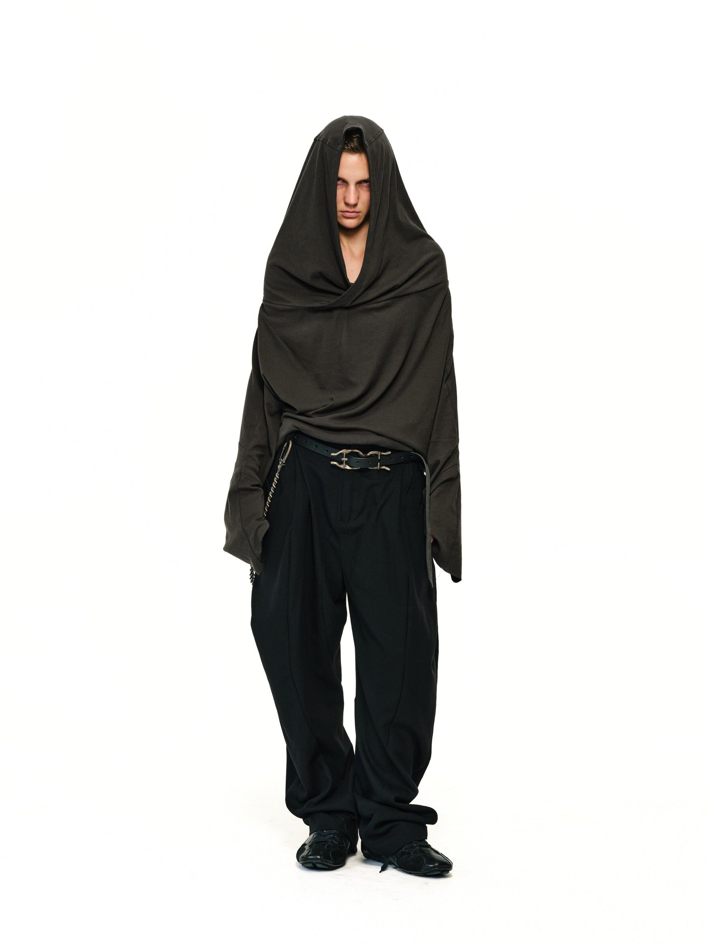 "MAESTRO"Spiral curved blade trousers