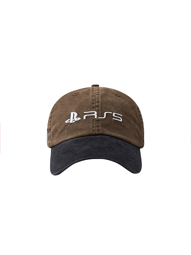 RS5 Washed Contrast-Embroidered Cap