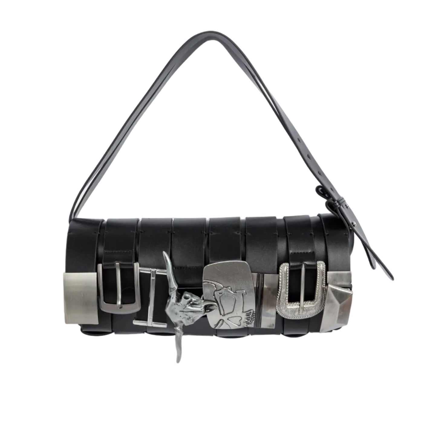 Belt Braided Shoulder Bag