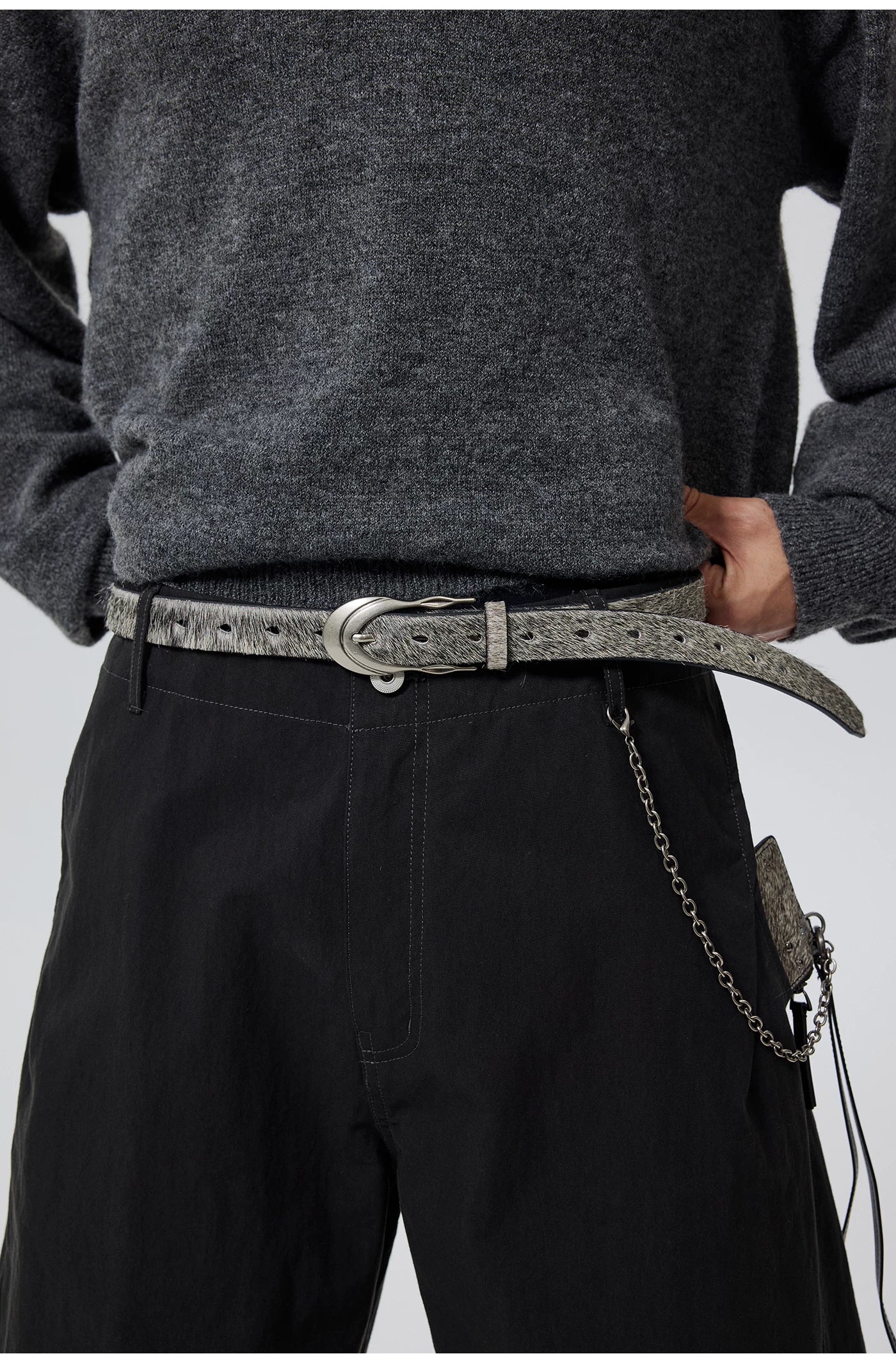 LIMPIDOCULUS Real Horsehair Belt