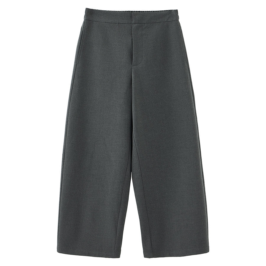 Dark Check Anti-Wrinkle Basic Pants